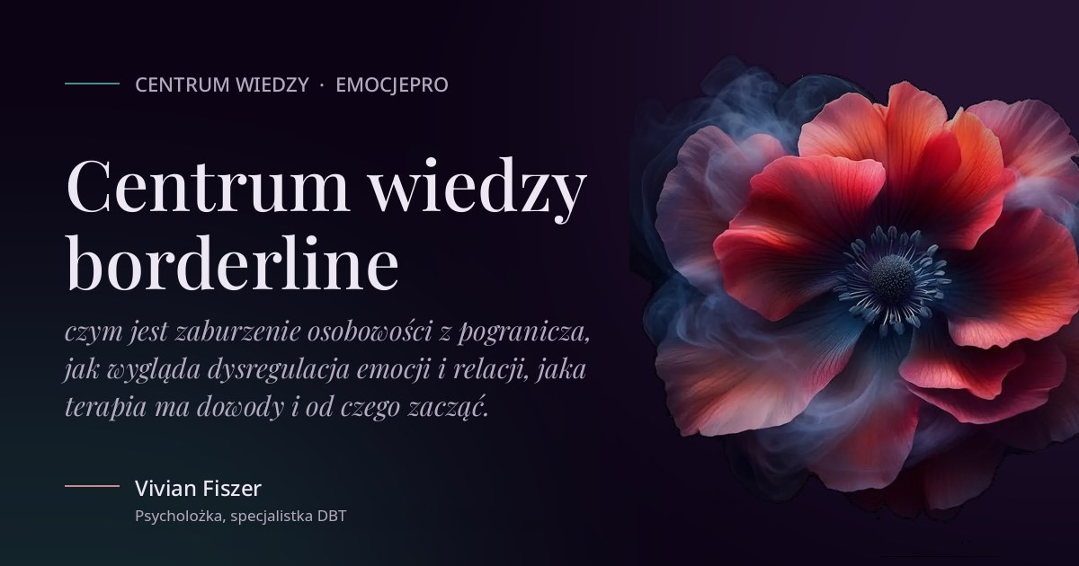 Mapa wiedzy o borderline